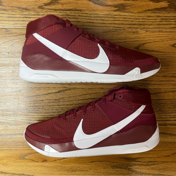 New Nike Zoom KD 13 TB Promo Kevin Durant Shoes basketball Size 11.5 15 Burgundy